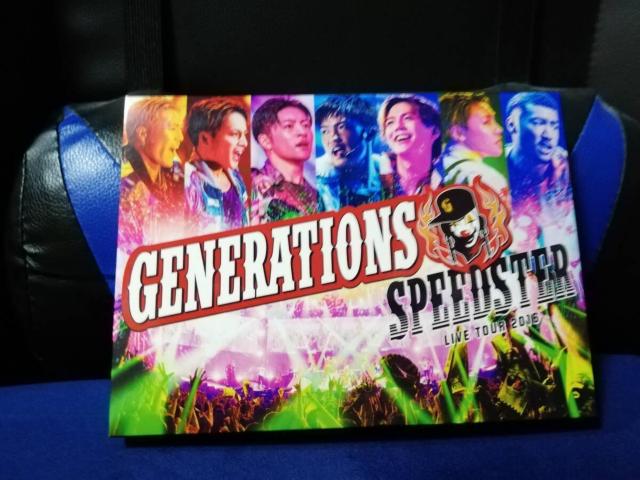 GENERATIONS LIVE TOUR 2016 SPEEDSTER@2g u[C   ^gObY 