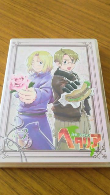 ヘタリア Axis Powers vol.3 初回限定版 < CD/DVD/ビデオ ヘタリア Axis Powers vol.3 初回限定版 < CD/DVD/ビデオの