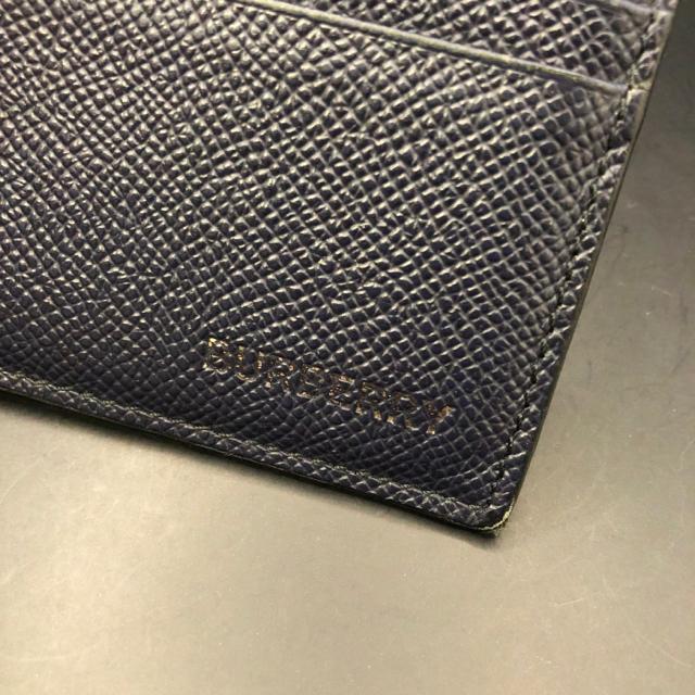 即決 BURBERRY バーバリー カードケース ネイビー < ブランド 即決 BURBERRY バーバリー カードケース ネイビー < ブランドの
