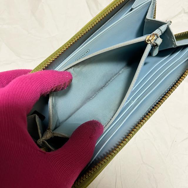 �B�yCOACH / �R�[�`�z���U�[ / ���E���h�t�@�X�i�[ �����z �O���[���n �� �u�����h�� 