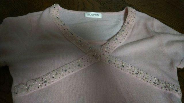 LODISPOTTO ピンク ニット 半袖 美品 < ブランド  LODISPOTTO ピンク ニット 半袖 美品 < ブランドの