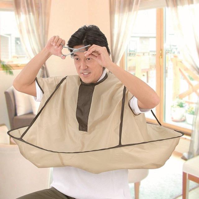 散髪用 ケープ ヘア カット クロス 袖 散髪 毛染め 毛 髪 セルフ < ヘルス/ビューティー 散髪用 ケープ ヘア カット クロス 袖 散髪 毛染め 毛 髪 セルフ < ヘルス/ビューティーの