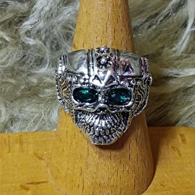 新品★メンズ★グリーンアイスカルリング/23号 < 男性アクセサリー/時計  新品★メンズ★グリーンアイスカルリング/23号  < 男性アクセサリー/時計の