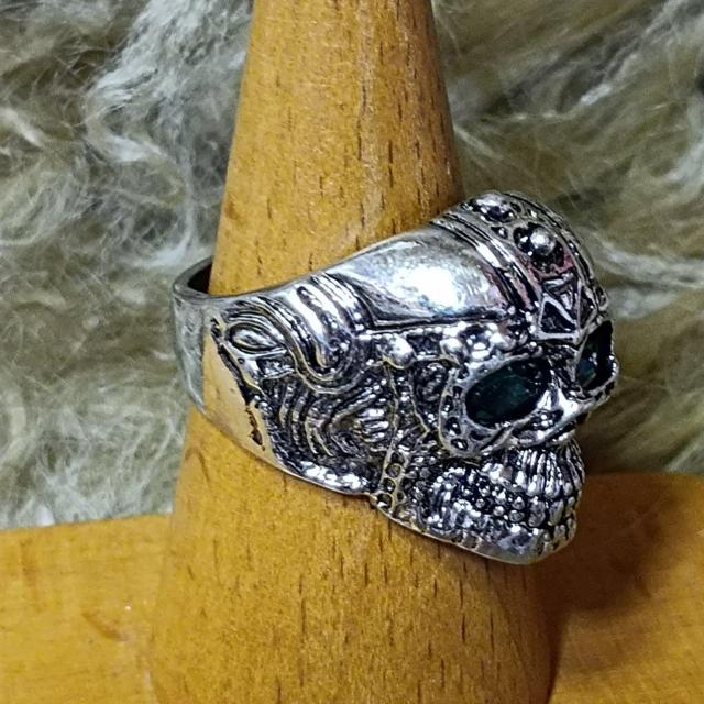 新品★メンズ★グリーンアイスカルリング/23号 < 男性アクセサリー/時計  新品★メンズ★グリーンアイスカルリング/23号 < 男性アクセサリー/時計の