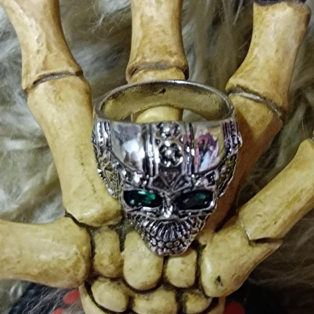 新品★メンズ★グリーンアイスカルリング/23号 < 男性アクセサリー/時計  新品★メンズ★グリーンアイスカルリング/23号 < 男性アクセサリー/時計の