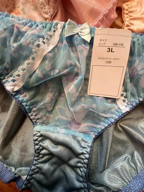 3Lサイズ!5枚セット!光沢ツルツル素材!シフォン使い!高貴品格!色とりどり!エレガント!ショーツ!No.光 < 女性ファッション  3Lサイズ!5枚セット!光沢ツルツル素材!シフォン使い!高貴品格!色とりどり!エレガント!ショーツ!No.光 < 女性ファッションの