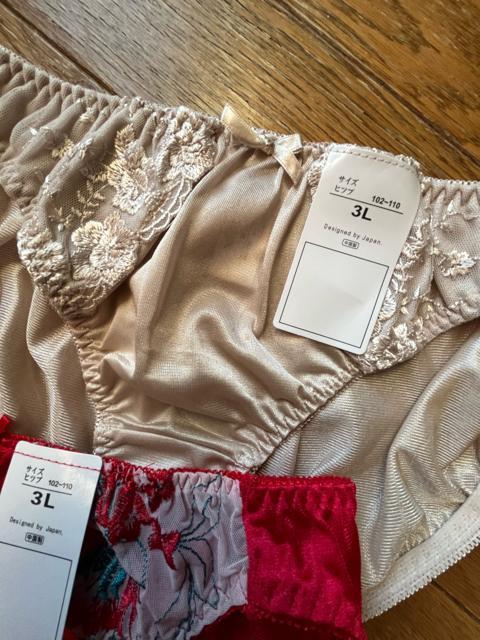 3Lサイズ!5枚セット!光沢ツルツル素材!シフォン使い!高貴品格!色とりどり!エレガント!ショーツ!No.光 < 女性ファッション  3Lサイズ!5枚セット!光沢ツルツル素材!シフォン使い!高貴品格!色とりどり!エレガント!ショーツ!No.光 < 女性ファッションの