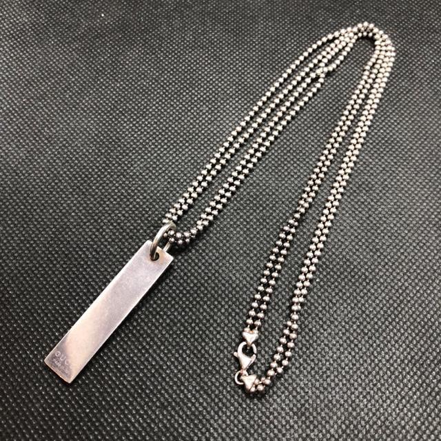 即決 GUCCI グッチ プレート ネックレス < ブランド  即決 GUCCI グッチ プレート ネックレス < ブランドの