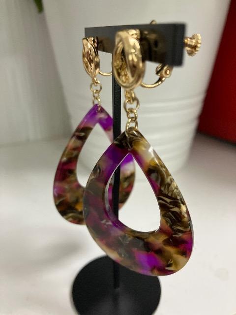 ハンドメイド アクリルパーツ イヤリング < 女性ファッション  ハンドメイド アクリルパーツ イヤリング < 女性ファッションの