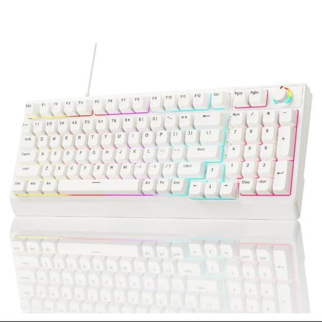 ゲーミングキーボード バックライト付き 有線 数字キー 音量調整 オフィス < PC本体/周辺機器 ゲーミングキーボード バックライト付き 有線 数字キー 音量調整 オフィス < PC本体/周辺機器の