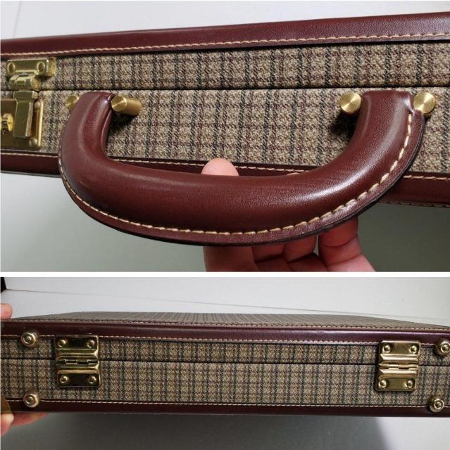 日本製 ダイヤルロック アタッシュケース ビジネスバッグ レトロバッグ < 男性ファッション 日本製 ダイヤルロック アタッシュケース ビジネスバッグ レトロバッグ < 男性ファッションの