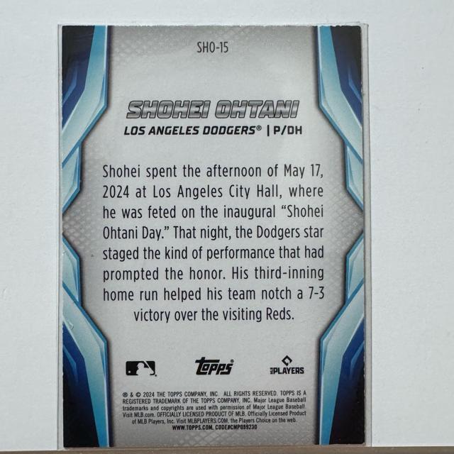 大谷翔平E SHOHEI OHTANI P/DH トレーディングカード < レジャー/スポーツ 大谷翔平E SHOHEI OHTANI P/DH トレーディングカード < レジャー/スポーツの