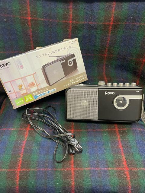 Revo AM/FM���W�I�t �J�Z�b�g���R�[�_�[ ADK-RCR100MS ����m�F�ς�  �� �Ɠd/AV�� 