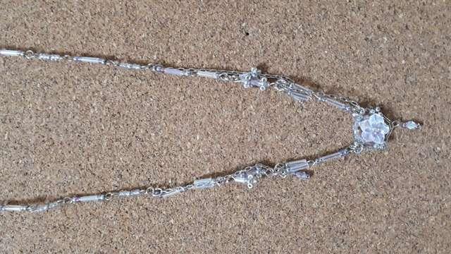 新品未使用 ハンドメイド 花デザインのビーズネックレス < ペット/手芸/園芸  新品未使用 ハンドメイド 花デザインのビーズネックレス  < ペット/手芸/園芸の