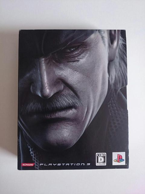 PS3☆メタルギアソリッド4★限定版☆専用ケース・特典ディスク付き★METAL GEAR SOLID 4 < ゲーム本体/ソフト  PS3☆メタルギアソリッド4★限定版☆専用ケース・特典ディスク付き★METAL GEAR SOLID 4 < ゲーム本体/ソフトの