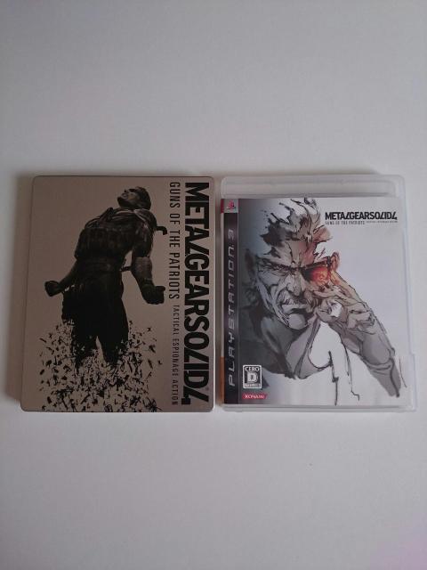 PS3☆メタルギアソリッド4★限定版☆専用ケース・特典ディスク付き★METAL GEAR SOLID 4 < ゲーム本体/ソフト  PS3☆メタルギアソリッド4★限定版☆専用ケース・特典ディスク付き★METAL GEAR SOLID 4 < ゲーム本体/ソフトの