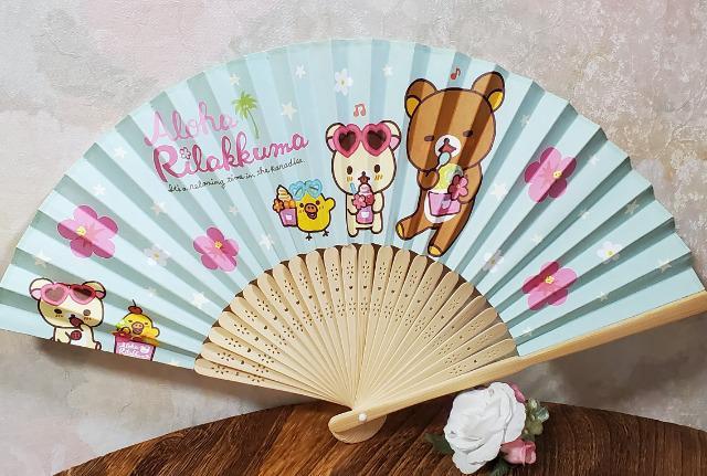 リラックマ☆扇子/新品未使用 < アニメ/コミック/キャラクター  リラックマ☆扇子/新品未使用  < アニメ/コミック/キャラクターの
