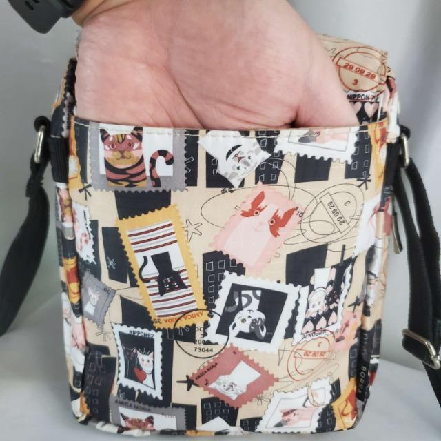 込み★可愛い!!ポケット沢山!!ねこ柄ショルダーバッグ/ポシェット★ < 女性ファッション  込み★可愛い!!ポケット沢山!!ねこ柄ショルダーバッグ/ポシェット★ < 女性ファッションの