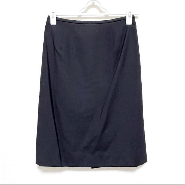 【美品】膝丈タイトスカート/COMME CA ISM/ブラック/サイズL < 女性ファッション  【美品】膝丈タイトスカート/COMME CA ISM/ブラック/サイズL < 女性ファッションの