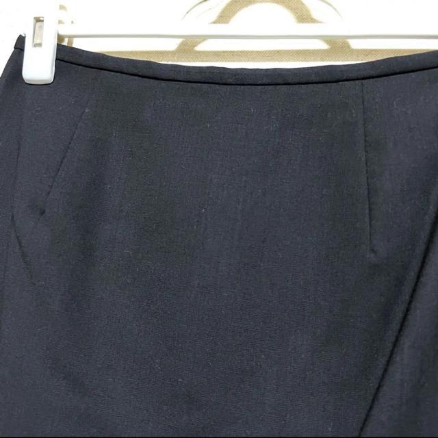 【美品】膝丈タイトスカート/COMME CA ISM/ブラック/サイズL < 女性ファッション  【美品】膝丈タイトスカート/COMME CA ISM/ブラック/サイズL < 女性ファッションの