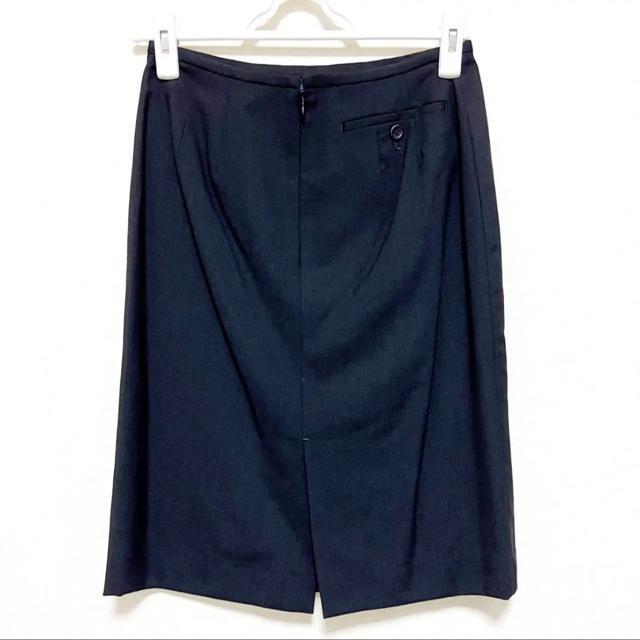 【美品】膝丈タイトスカート/COMME CA ISM/ブラック/サイズL < 女性ファッション  【美品】膝丈タイトスカート/COMME CA ISM/ブラック/サイズL < 女性ファッションの