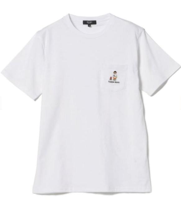 メンズ タキビ ベアー ポケット Tシャツ < 男性ファッション  メンズ タキビ ベアー ポケット Tシャツ  < 男性ファッションの