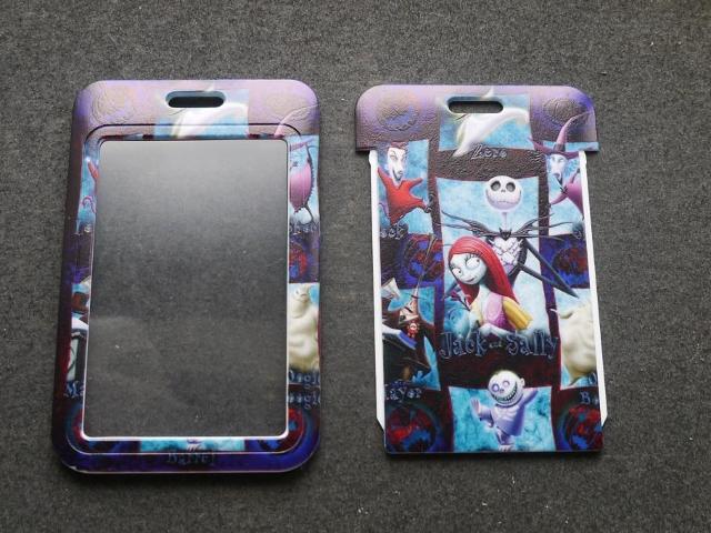 新品ナイトメアー・ビフォア・クリスマスIDカードホルダーケース付ネックストラップ < 女性ファッション  新品ナイトメアー・ビフォア・クリスマスIDカードホルダーケース付ネックストラップ < 女性ファッションの