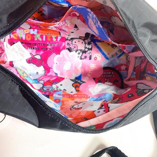 ★新品★LeSportsac レスポートサック ハローキティー 黒色 ブラック ショルダーバッグ 2434 送料無料 < 女性ファッション  ★新品★LeSportsac レスポートサック ハローキティー 黒色 ブラック ショルダーバッグ 2434 送料無料 < 女性ファッションの