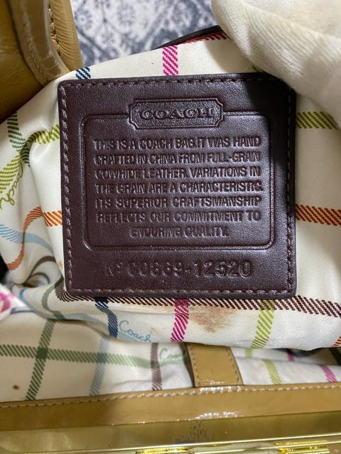 【中古】COACH コーチ 12520 エルゴ トートバッグ ショルダー 肩掛け < ブランド  【中古】COACH コーチ 12520 エルゴ トートバッグ ショルダー 肩掛け < ブランドの