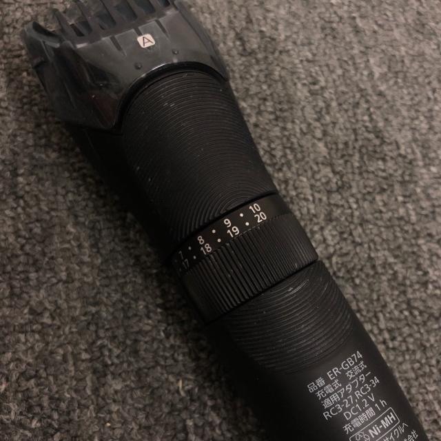 即決 Panasonic パナソニック ヒゲトリマー ER-GB74 < 家電/AV 即決 Panasonic パナソニック ヒゲトリマー ER-GB74 < 家電/AVの