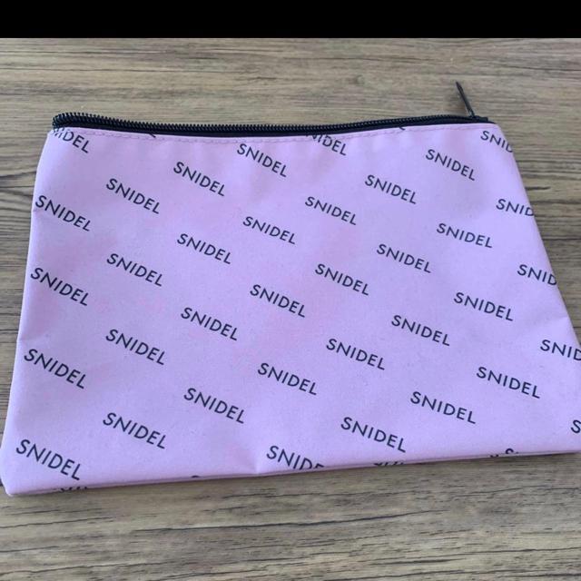 SNIDEL☆総柄デザイン☆パステル紫☆ポーチ < ブランド SNIDEL☆総柄デザイン☆パステル紫☆ポーチ < ブランドの