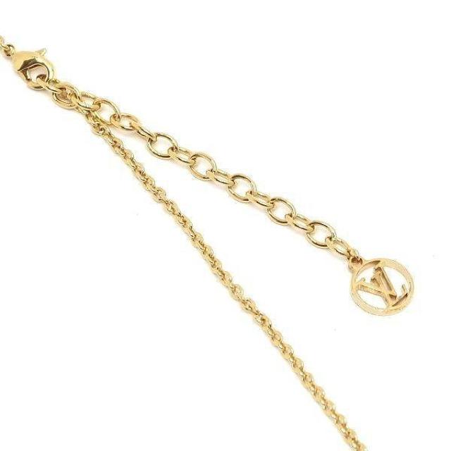 ◆ 本物 新品同様 ◆ LV ルイヴィトン ネックレス ペンダント ゴールド ラインストーン 保存袋 箱 紙袋 人気 M00596 < ブランド ◆ 本物 新品同様 ◆ LV ルイヴィトン ネックレス ペンダント ゴールド ラインストーン 保存袋 箱 紙袋 人気 M00596 < ブランドの
