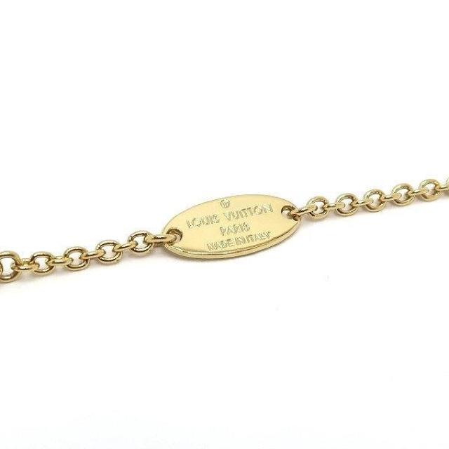 ◆ 本物 新品同様 ◆ LV ルイヴィトン ネックレス ペンダント ゴールド ラインストーン 保存袋 箱 紙袋 人気 M00596 < ブランド ◆ 本物 新品同様 ◆ LV ルイヴィトン ネックレス ペンダント ゴールド ラインストーン 保存袋 箱 紙袋 人気 M00596 < ブランドの