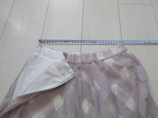 tocco closetフラワーレース装飾シアーチェックフレアスカート < ブランド tocco closetフラワーレース装飾シアーチェックフレアスカート < ブランドの