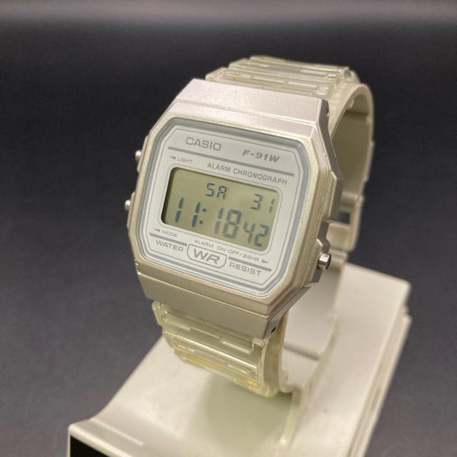 ���� CASIO �J�V�I �f�W�^���r���v F-91W �X�P���g��  �� �u�����h�� 