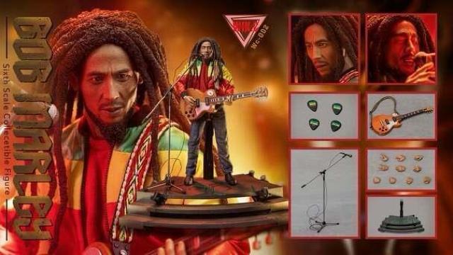 win.c studio wc002 �{�u�E�}�[���[ Bob Marley 1/6 �t�B�M���A  �� �z�r�[�� 