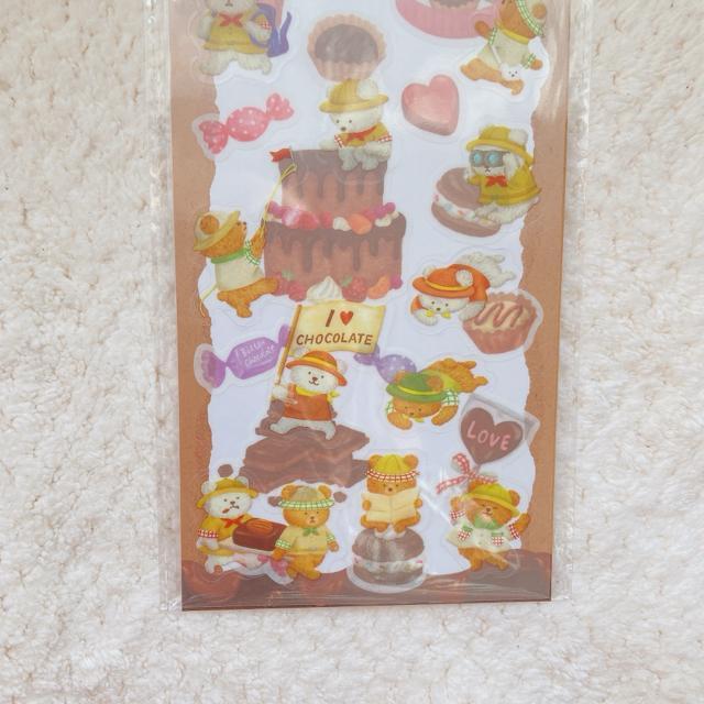 新品 チョコレートハンター くま シール ステッカー デコ コラージュ シール帳 N2m < インテリア/ライフ 新品 チョコレートハンター くま シール ステッカー デコ コラージュ シール帳 N2m < インテリア/ライフの
