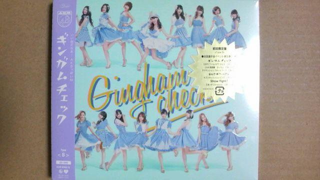 AKB48 ギンガムチェック 初回限定盤 Type B 即決 < タレントグッズ  AKB48 ギンガムチェック 初回限定盤 Type B 即決  < タレントグッズの
