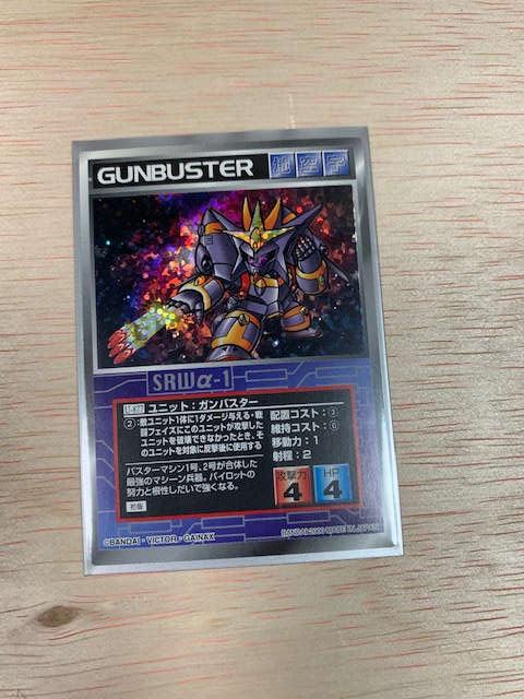 スクランブルギャザーSRWα-1 ガンバスター キラ初版中古品 < トレーディングカード  スクランブルギャザーSRWα-1 ガンバスター キラ初版中古品  < トレーディングカードの