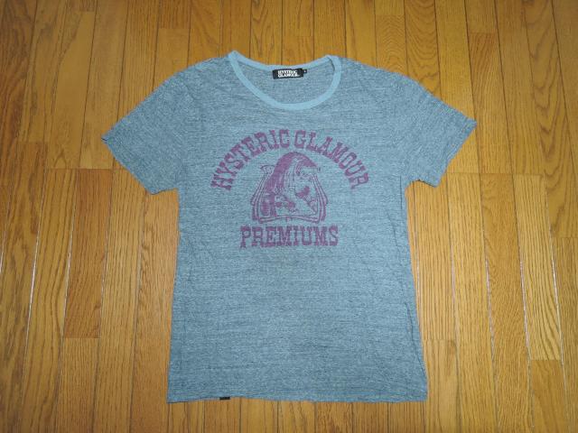 HYSTERIC GLAMOUR ヒステリックグラマー Tシャツ S ガール ロゴLOGO カットソー シルク混 < ブランド HYSTERIC GLAMOUR ヒステリックグラマー Tシャツ S ガール ロゴLOGO カットソー シルク混 < ブランドの