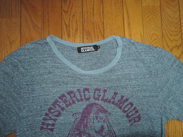 HYSTERIC GLAMOUR ヒステリックグラマー Tシャツ S ガール ロゴLOGO カットソー シルク混 < ブランド HYSTERIC GLAMOUR ヒステリックグラマー Tシャツ S ガール ロゴLOGO カットソー シルク混 < ブランドの