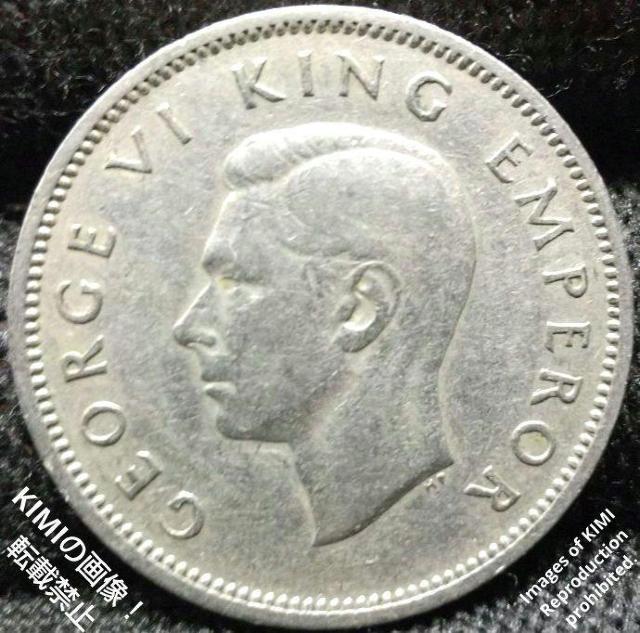 1シリング硬貨 1947 ジョージ6世 ニュージーランド マオリ族の戦士 貨幣 コイン タイアハ < ホビー  1シリング硬貨 1947 ジョージ6世 ニュージーランド マオリ族の戦士 貨幣 コイン タイアハ < ホビーの