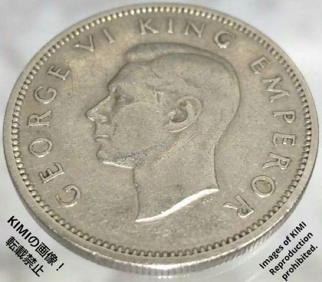 1シリング硬貨 1947 ジョージ6世 ニュージーランド マオリ族の戦士 貨幣 コイン タイアハ < ホビー  1シリング硬貨 1947 ジョージ6世 ニュージーランド マオリ族の戦士 貨幣 コイン タイアハ < ホビーの