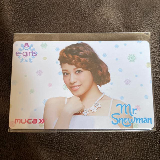 E-girls☆mr.Snowman☆中島美央☆MCカード☆ < タレントグッズ  E-girls☆mr.Snowman☆中島美央☆MCカード☆  < タレントグッズの