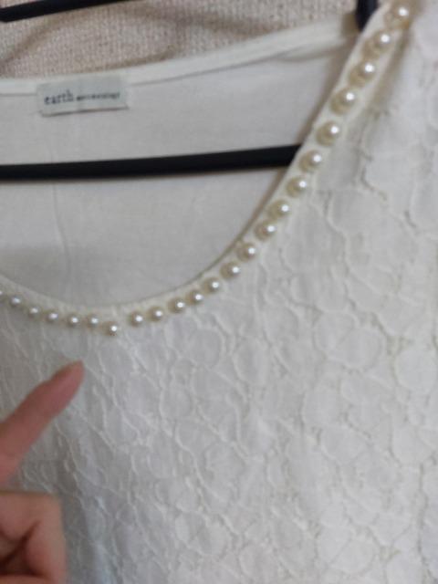 earthレース半袖 < 女性ファッション  earthレース半袖 < 女性ファッションの