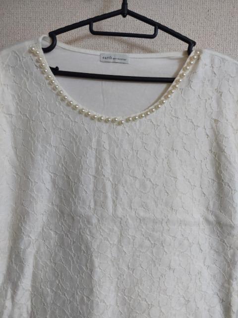 earthレース半袖 < 女性ファッション  earthレース半袖 < 女性ファッションの