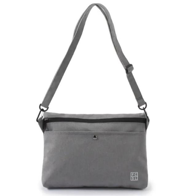 未使用品★ 【WEGO】杢調ポリサコッシュ ◎グレー < 女性ファッション  未使用品★ 【WEGO】杢調ポリサコッシュ ◎グレー  < 女性ファッションの