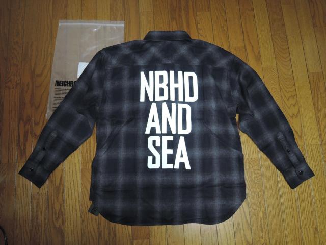 新品 NEIGHBORHOODネイバーフッド x WIND AND SEAウィンダンシー 背ロゴLOGO オンブレ チェックシャツ < ブランド 新品 NEIGHBORHOODネイバーフッド x WIND AND SEAウィンダンシー 背ロゴLOGO オンブレ チェックシャツ < ブランドの