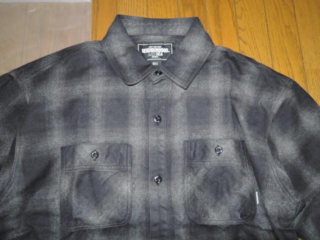 新品 NEIGHBORHOODネイバーフッド x WIND AND SEAウィンダンシー 背ロゴLOGO オンブレ チェックシャツ < ブランド 新品 NEIGHBORHOODネイバーフッド x WIND AND SEAウィンダンシー 背ロゴLOGO オンブレ チェックシャツ < ブランドの