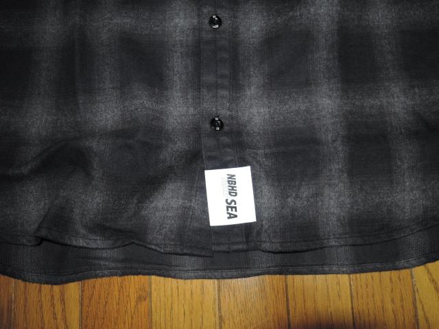 新品 NEIGHBORHOODネイバーフッド x WIND AND SEAウィンダンシー 背ロゴLOGO オンブレ チェックシャツ < ブランド 新品 NEIGHBORHOODネイバーフッド x WIND AND SEAウィンダンシー 背ロゴLOGO オンブレ チェックシャツ < ブランドの